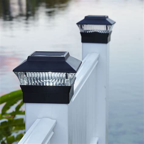 outdoor solar fence post lights|6 Best Solar Post Lights To Lighten Your Garden.